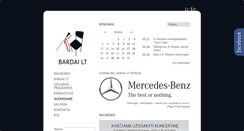Desktop Screenshot of bardai.lt
